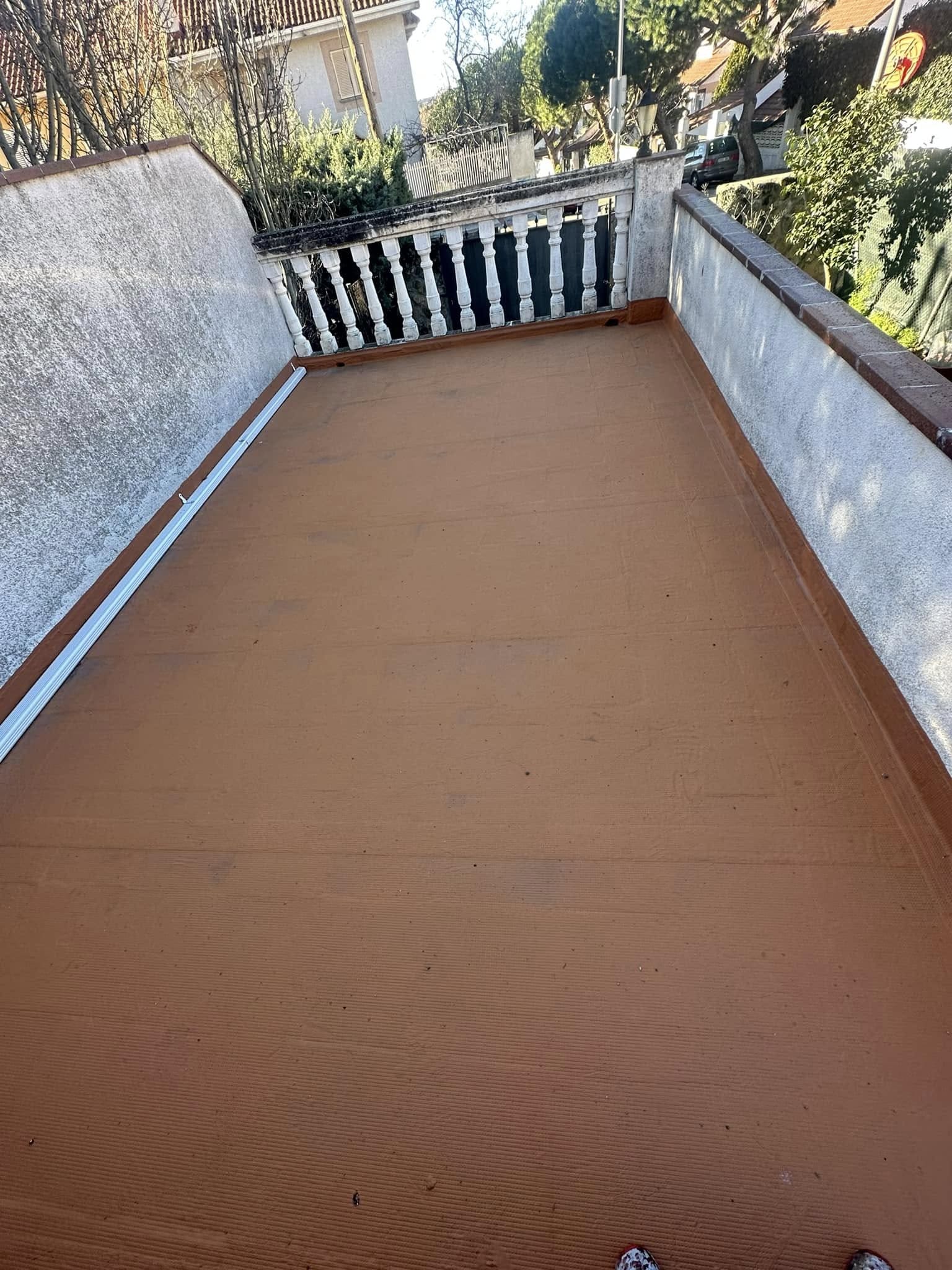 Impermeabilización de terraza en Madrid